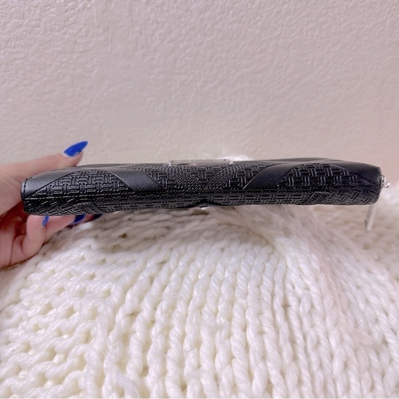 LOUNGEFLY Marvel BLACK PANTHER Infinity War Zip Around Large Wallet Black Silver - Picture 8 of 10